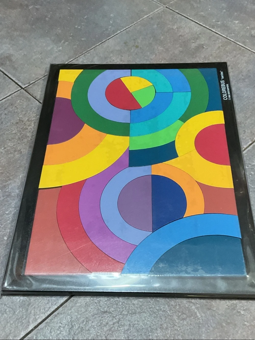 Colorebus circles puzzle